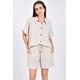 thumbnail image 1 of Conjunto camisero tipo lino Roman Fashion /Juvenil, 4388 (Arena) beige CH, 1 of 4