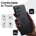 thumbnail image 5 of JETech Magnetic Slim Case for Samsung Galaxy S26 Ultra, Ultra-Thin Lightweight Matte Cover (Black), 5 of 7