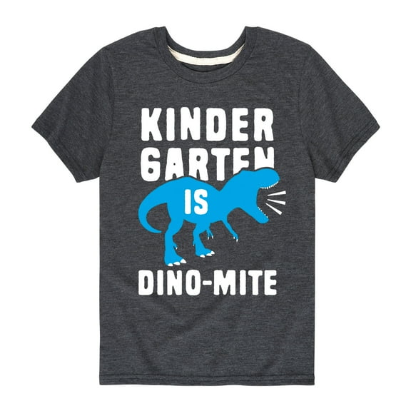 Instant Message - Dino Mite Kindergarten - Back to School - Youth Short Sleeve Tee