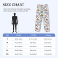 thumbnail image 4 of Picia Summer Stamp Mens Soft Woven Cotton Elastic Waistband Sleep Pajama Pant Lounge Sleep Pant With Pockets And Drawstring-X-Large, 4 of 9