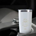 thumbnail image 5 of Leo Print 20oz Stainless Steel Travel Tumbler with Telescopic Straw, Vacuum Insulated Coffee Cup, 5 of 6