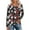Black#1, variant on Utoimkio Women's V Neck Long Sleeve Tops Casual Floral Print T Shirts Basic Blouse Tees Loose Fit Lightweight Tunic Shirts