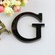 thumbnail image 1 of DGLQMYX (Ofertas Flash) 26 Letras DIY 3D Espejo Acrílico Pegatinas de Pared Calcomanías Decoración del Hogar Arte Mural de Pared, G, 1 of 4