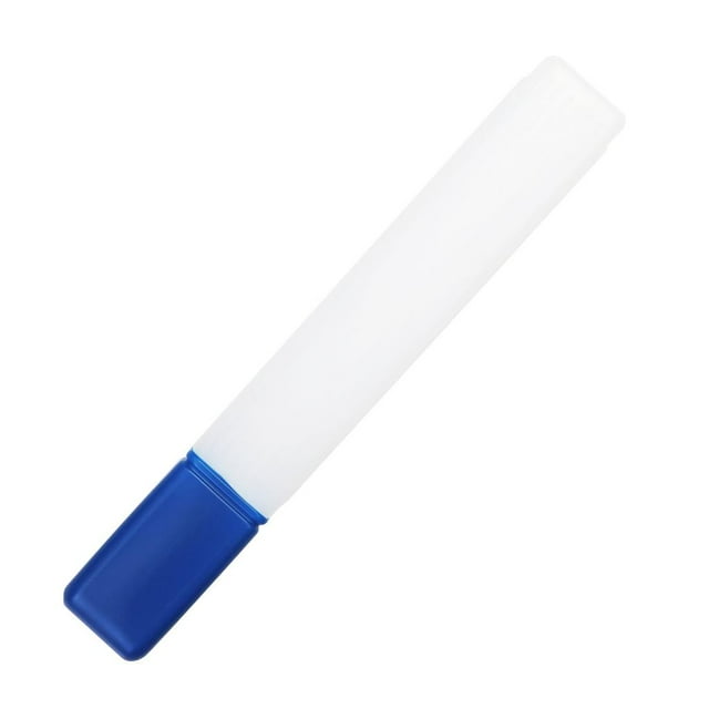 Abbracc 41x6cm Tricot Plastique Crochet Tube Tube Support de Rangement Bleu