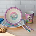 thumbnail image 1 of Vajilla Infantil FunKids Morado Rosa Colección Universal Studios Gabby’s Doll House 5 Piezas, 1 of 8