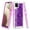 Purple Shell, variant on Samsung Galaxy A12 Case, Rosebono Graphic Design Shockproof Impact Resistant Protective Full-Body Rugged Clear Hybrid Bumper Case for Samsung Galaxy A12 (Purple Shell)