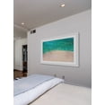 thumbnail image 3 of "White Umbrella Beach" Framed Painting Print, 3 of 6