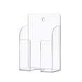thumbnail image 3 of Remote Control Holder Wall Mount Bedside Shelf Acrylic with Charging Holes, Box Organizer Racks Bracket Phone Holder Stand for Couch Bed Home, 3 of 9