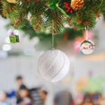 thumbnail image 4 of White Christmas Balls Ornaments Shatterproof Christmas Balls Ornaments for Christmas Tree Christmas Gifts for Holiday Wedding Party Decor Christmas Decoration Clearance, 4 of 6