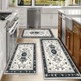 thumbnail image 6 of Farmhouse Kitchen Rugs Set 3 Piece, Boho Kitchen Mats for Floor, Non-Slip Kitchen Rug Waterproof Mats for Kitchen, Runner Rugs for Hallway Laundry Holiday Sink Decor, 6 of 12