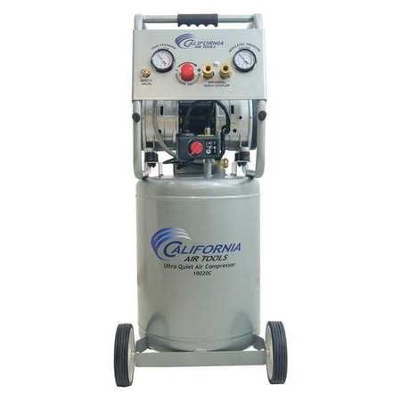 California Air Tools CAT-10020C 2.0HP 10 Gallon Ultra Quiet Steel Tank Air Compressor