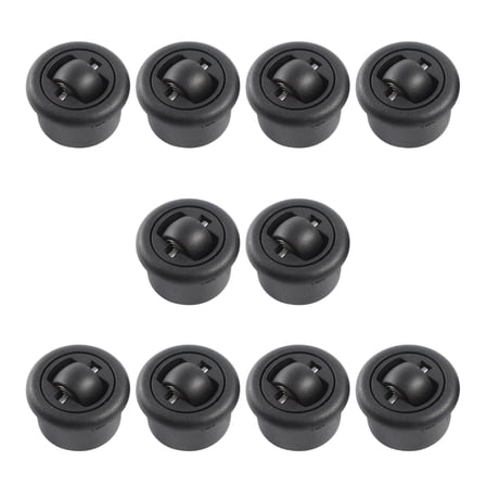 YIEMEEN Pack of 10 Quiet Rotates Casters Invisible Casters set for Easy Furniture Movement