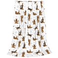 thumbnail image 2 of Balery German Shepherd Dog Manta de Felpa Suave y Acogedora – Cobija de Franela Aterciopelada para Cama, Lavable y Cálida para Sofá, Mascotas, Transpirable-80"x60", 2 of 7
