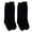 Black, variant on Girl's Boy's School Uniform Cotton Knee High Socks 2 Pair Pack