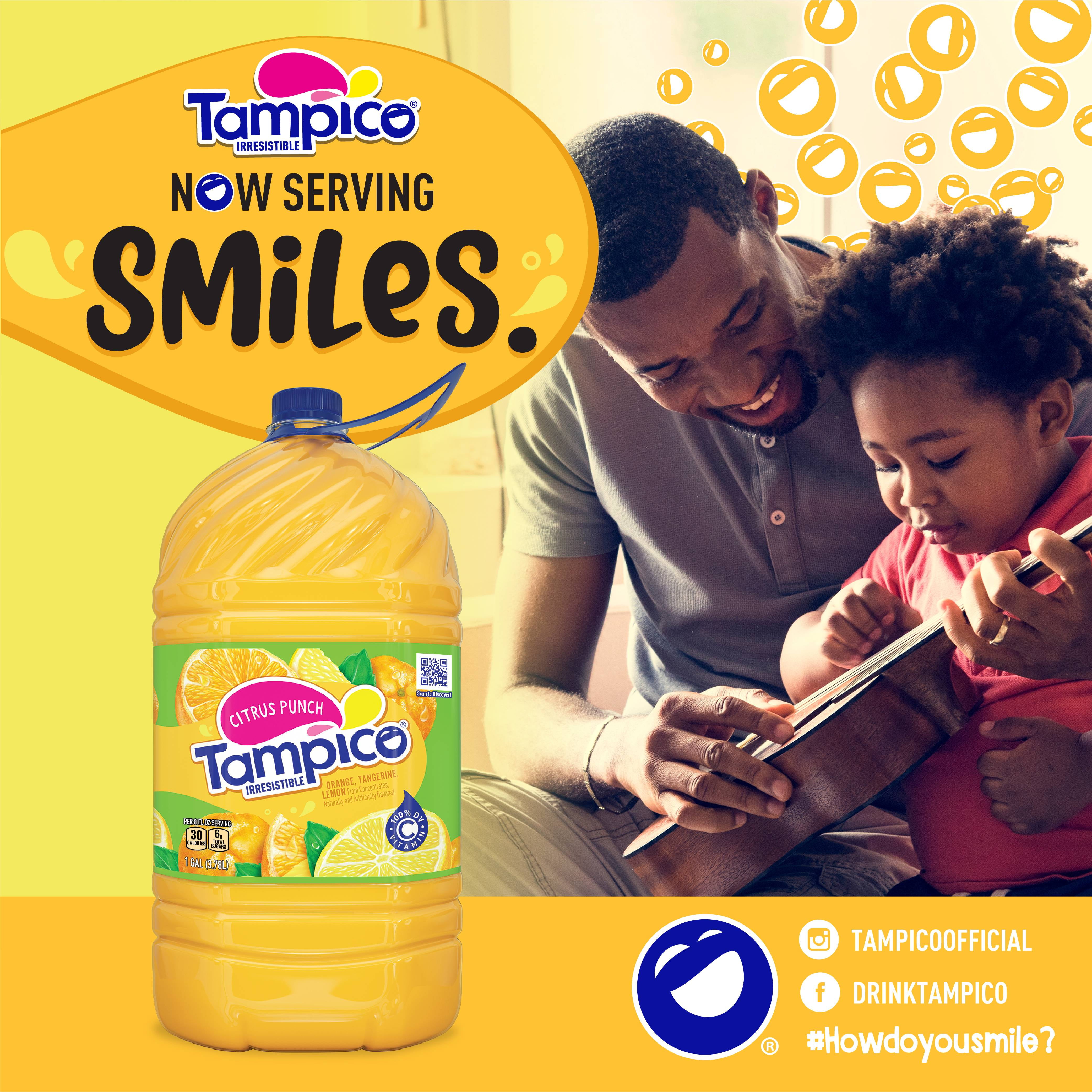 (2 pack) Tampico Citrus Punch, Orange Tangerine Lemon Juice Drink 1 Gallon