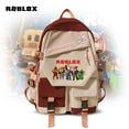 thumbnail image 3 of Roblox mochila circundante para hombres y mujeres, mochila de moda para estudiantes de secundaria Junior, bolsa escolar para estudiantes, ocio, cumpleaños Original, 3 of 4