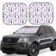 thumbnail image 1 of Fotbe Lavender Flowers Juego de 2 Piezas de Parasoles para Parabrisas | Bloqueador Solar para Auto | Accesorios Plegables para Protección Solar Interior-Medium, 1 of 6