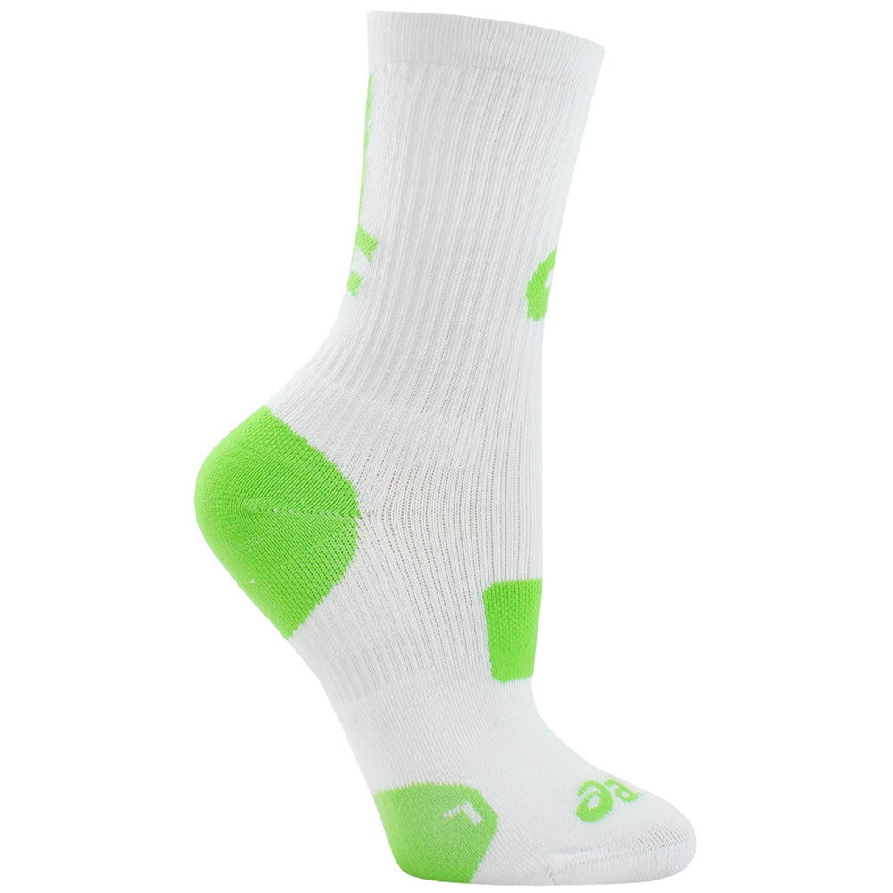 ASICS Asics Mens Stripe Crew Volleyball Athletic Socks Socks