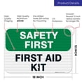 thumbnail image 3 of First Aid Kit Sign,, 3 of 5