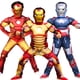 thumbnail image 2 of Disfraz de superhéroe de la película Iron Man para niños, con músculos, con máscara, para actuaciones en el escenario, accesorios de fiesta, tallas S a XL, 2 of 5
