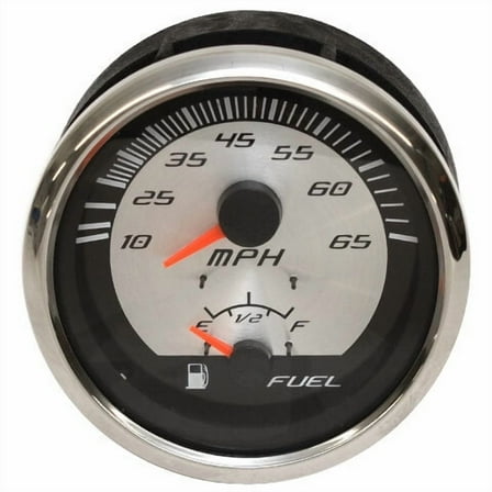 Faria Boat Multifunction Gauge GS0071A | Speedometer Fuel 3 1/4 Inch