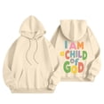 thumbnail image 5 of Women's 2025 Oversized Hoodies Sweatshirt Fleece Long Sleeve Going Out Tops Trendy Casual Fall Fashion Outfits Winter Warm Sweatshirt Oversized Hoodie(Color:Beige,Size:L), 5 of 5