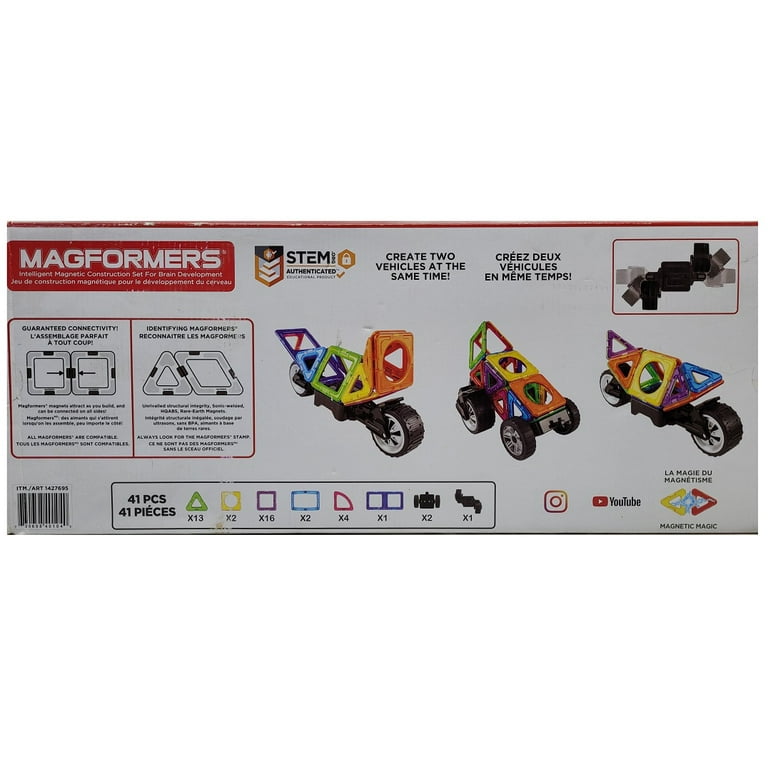 Magformers Amazing Wheel Magnetic Construction Building Kit