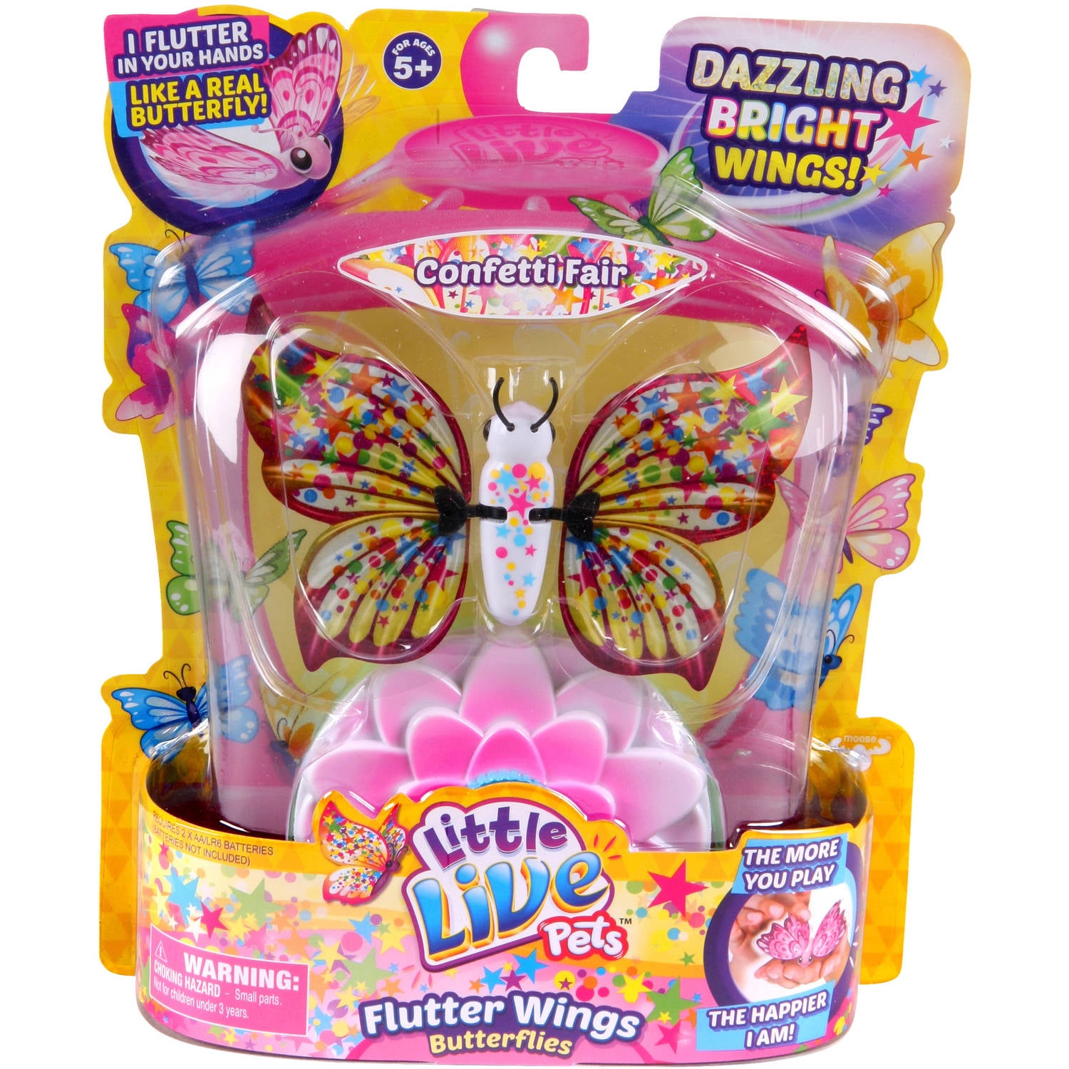 little live pets butterfly walmart