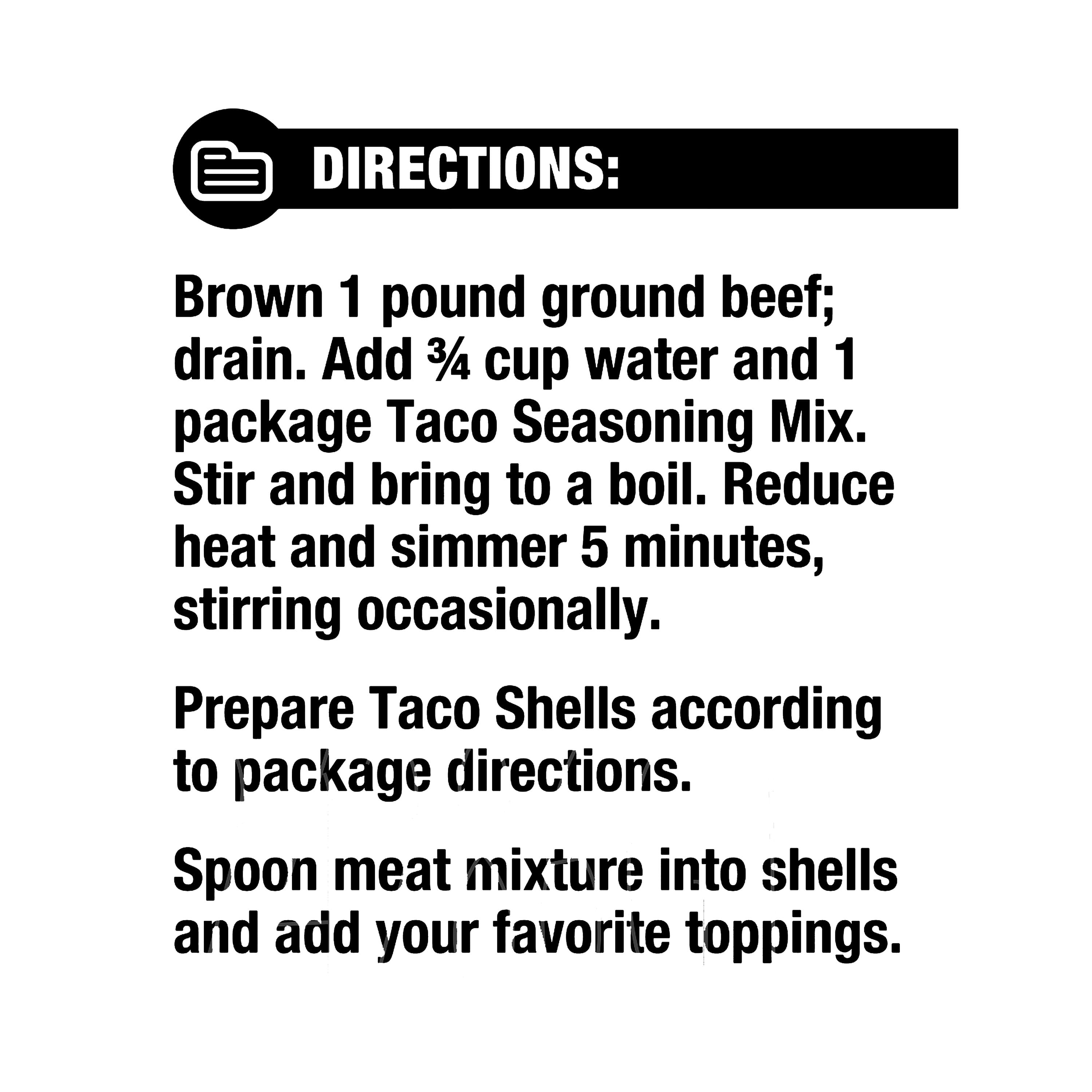 Great Value Taco Shells, 5.8 oz, 12 Count
