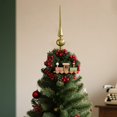 thumbnail image 4 of Festive Scene for Living Spaces and Entryways Spherical and Conical Arrangement Set for Seasonal Celebrations and Holiday Cheer, 4 of 6