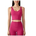 thumbnail image 1 of Kogui Soutiens-Gorge de Sport à Fort Impact pour Femmes, Soutien-Gorge de Sport pour Femmes, Compression à Fort Impact, Évacuation de l'Humidité (Rose Vif, P), 1 of 4