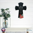 thumbnail image 4 of Memorial Wooden Wall Cross 8x11 Cardinal Bereavement Gift for Loss on Loved One – Believe Your Loved One Is Near, 4 of 34