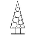 thumbnail image 2 of vidaXL Metal Christmas Tree for Decoration Black 23.6", 2 of 21
