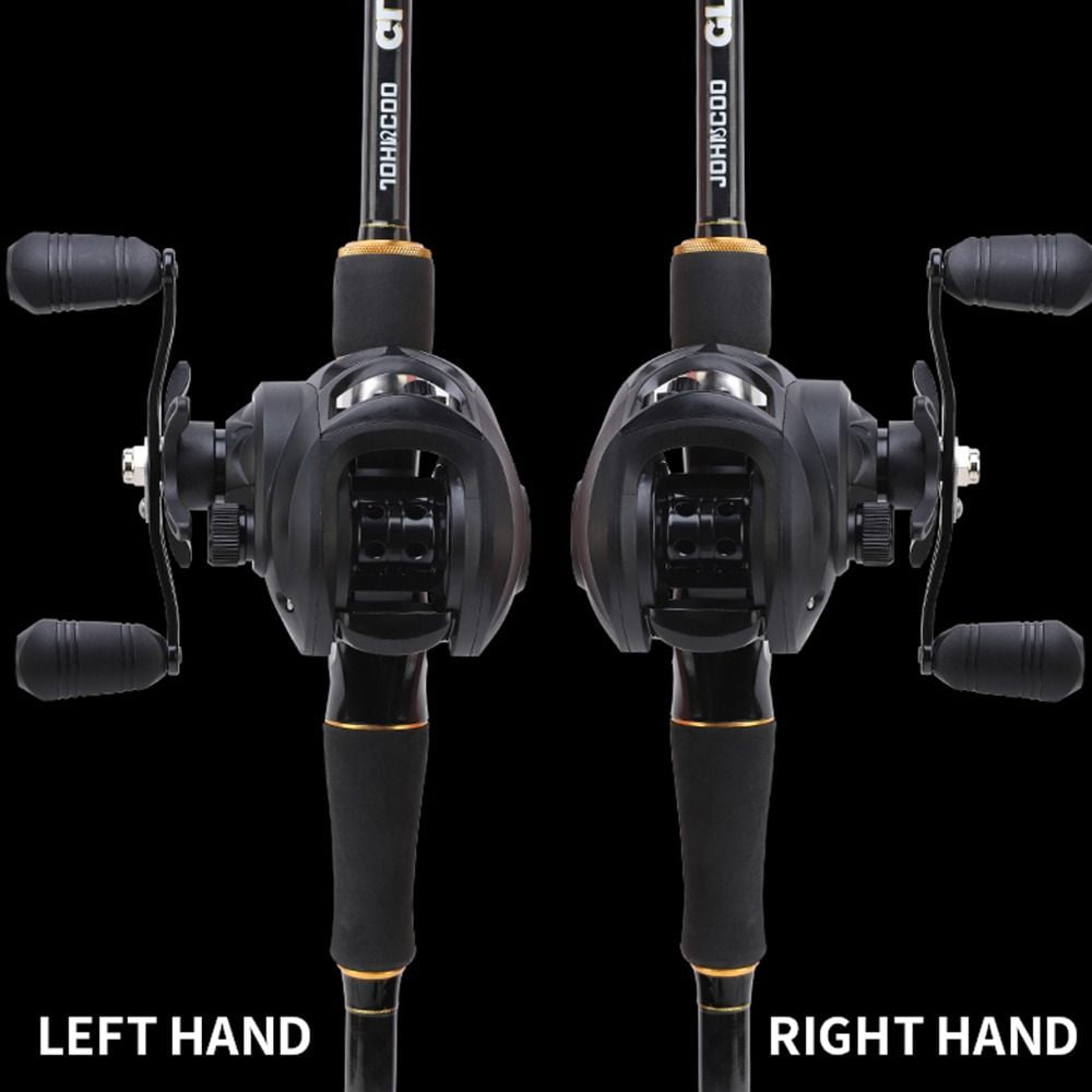 JOHNCOO Baitcasting Reel 17.6LB Max Drag Carbon Fiber Baitcasters 11+1 Super Smooth Fishing Reels Magnet Brake System Casting Reel Right Hand : JOHNCOO Fishing Tackle: Fishing Rod \u0026 Reel