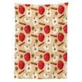 thumbnail image 3 of Ambesonne Fruits Tablecloth Rectangular Table Cover, Star Anise Cinnamon Drink, 60"x90", Beige Cinnamon Red, 3 of 4
