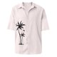 thumbnail image 4 of Designer Spring Summer Men's Casual Cotton Solid Color Short Sleeve Shirts Loose Shirts L, 4 of 5