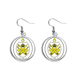 thumbnail image 1 of Malasia Asia emblema nacional Pendientes pendientes de plata colgantes joyas señora Unbranded M, 1 of 3