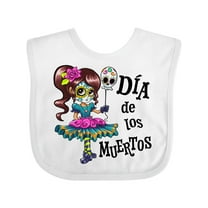 Inktastic Día De Los Muertos Girl Boys or Girls Baby Bib