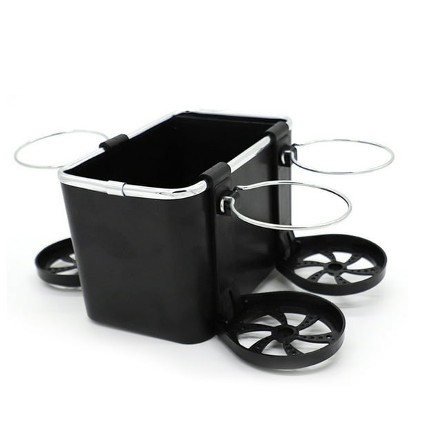 Wmkox8yii Caja de almacenamiento para reposabrazos de coche, organizador de asiento de coche, organizador lateral multifuncional plegable para taza de agua, toallas de papel y teléfonos móviles Wmkox8yii shgfkasgfk275