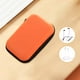 thumbnail image 5 of Mini bolsa de almacenamiento para auriculares de cuero rígido con cremallera, estuche para auriculares, diseño compacto, cuero duradero, plegable, portátil, ligero, para viajes, para el, 5 of 9
