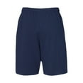 thumbnail image 4 of Russell Athletic Men's Jersey Shorts with Pockets, Cotton Classic, Navy, 6-Pack, Sizes S-3XL, 4 of 5