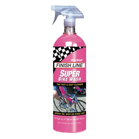 Finish Line Super Bike Wash Bicycle Cleaner, 1 Liter (33.8-Ounce) Spray