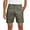 Print Camo Green, variant on PULI Men’s Golf Dress Shorts Flat Front 7" Lightweight Quick-Dry Hybrid Chino Shorts with Pockets