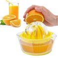 thumbnail image 2 of Small Citrus Press Plastic Fruit Press Manual Juicer Hand Press Orange Juicer Dishwasher Safe, Robust And Durable, 2 of 5