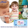 thumbnail image 2 of Mioszzi Baby Wipes, Plant-Based Non-Woven, 99.9% Water Infused, Aloe Vera Extract, Alcohol-Free, 8 Packs, 640 Total Wipes, 2 of 6