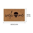 thumbnail image 2 of Aodebiao Halloween Doormat Non-Slip Scary Decor Entryway Mat Absorbent Rug for Kitchen Bathroom Front Door Indoor Outdoor Holiday Floor Carpet, 2 of 3