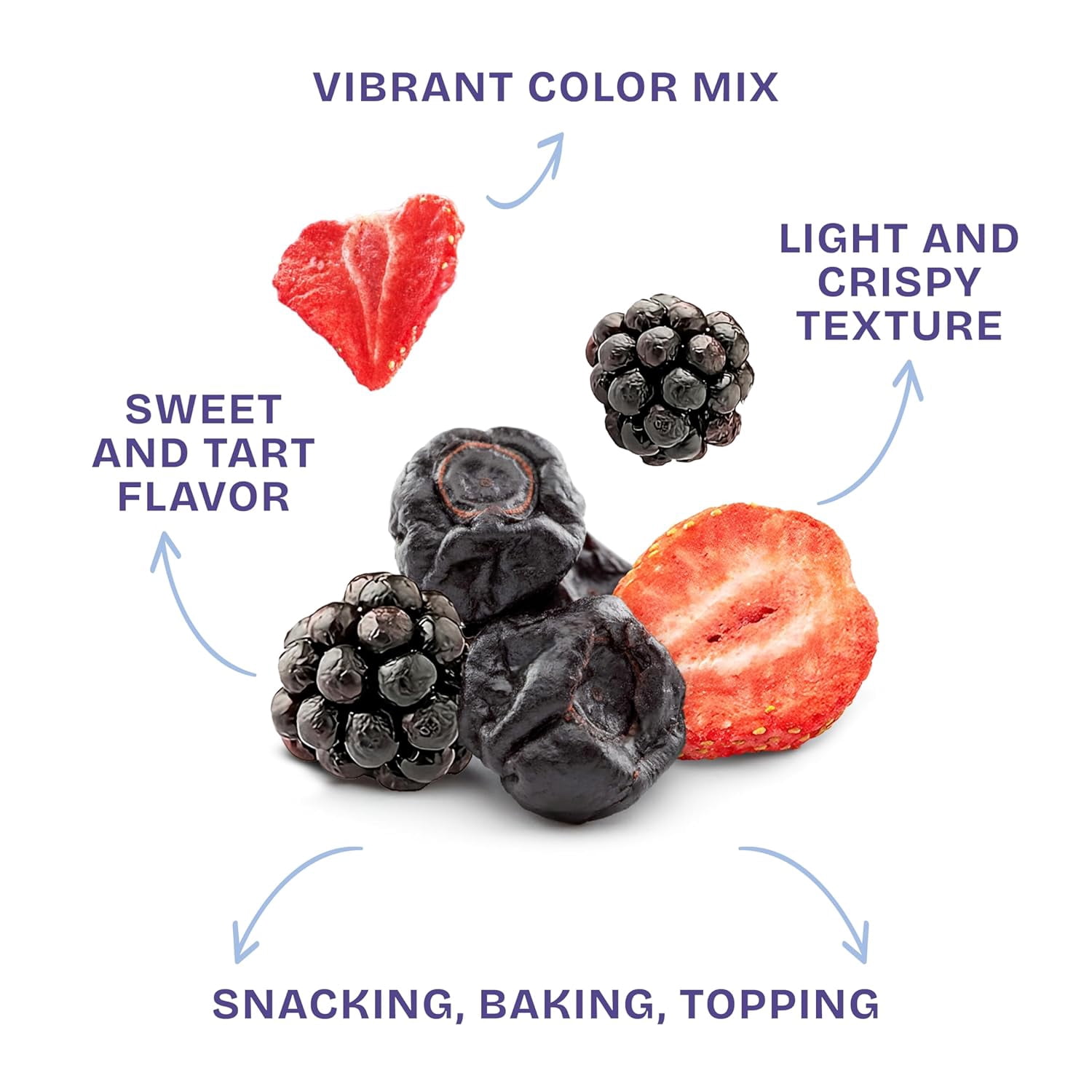 (Pack Of 12) Drybox Fruit Dried Berry Mix Freeze 0.56 Oz