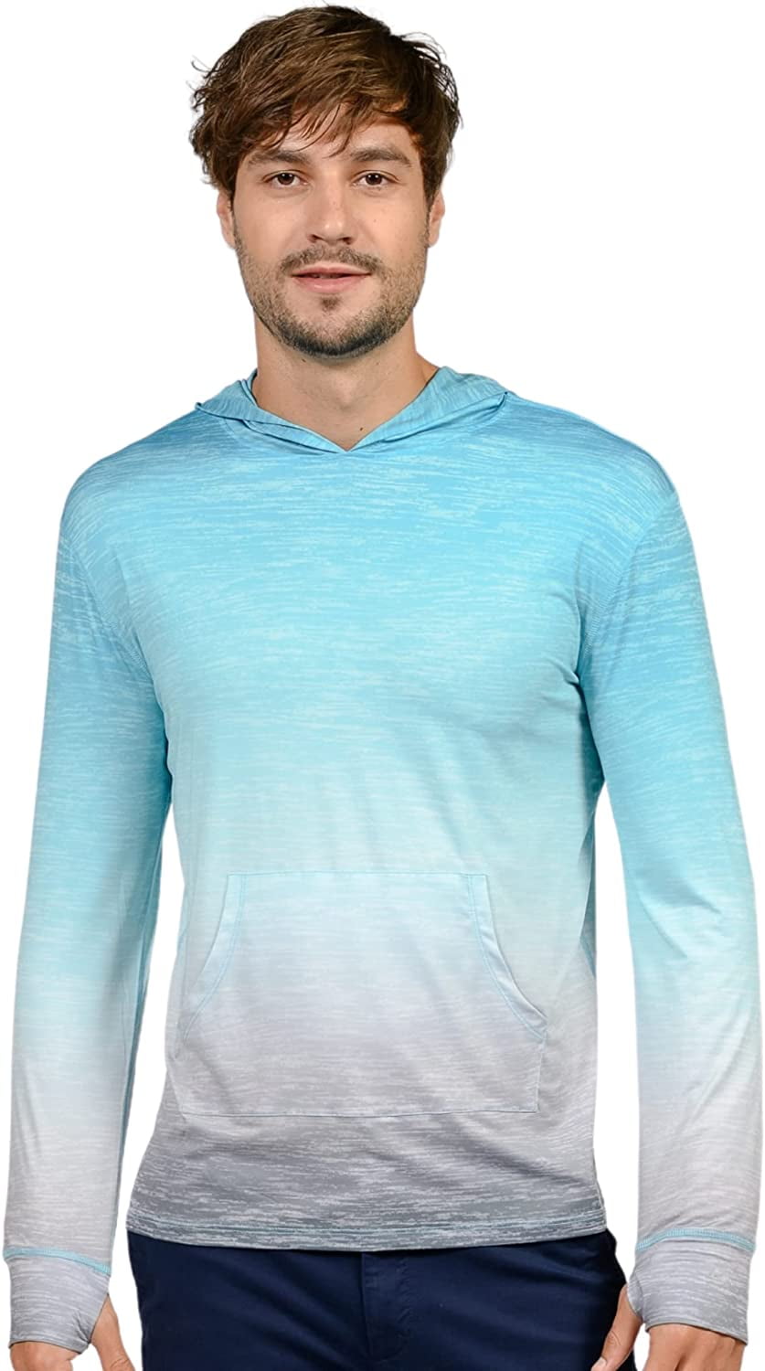 INGEAR Mens Beathable Swim Shirts Mens Sun Shirts Mens Long Sleeve Rash