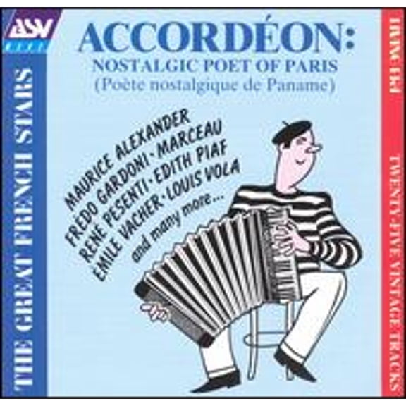 Pre-Owned Accordon: Nostalgic Poet of Paris (CD 0743625520323) by Various Artists