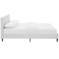 thumbnail image 4 of Modway Anya Lit Grand en Vinyle Blanc, 4 of 5